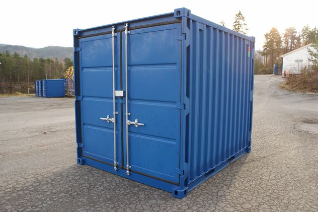 CONTENEUR MARITIME DOUBLE PORTE DE 10 PIEDS (NEUF)
