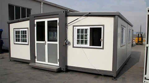 Container Mobil-home (19 ft x 20 ft) extensible